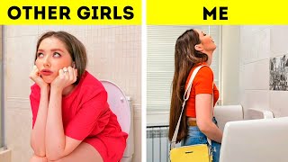 Funny Situations And Hacks For Everyday Life  TYPES OF GIRLS [upl. by Nurse]