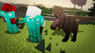 Surviving Dinosaurs in Minecraft [upl. by Igiul]