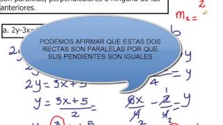 EJERCICIOS Y EJEMPLOS RECTAS PARALELAS Y PERPENDICULARES [upl. by Albie]