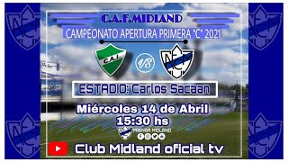 Ituzaingó  Midland en VIVO  Torneo Apertura  Primera C  Fecha 7 [upl. by Anytsirhc]