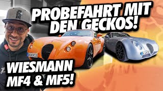 JP Performance  Probefahrt mit den Geckos  Wiesmann MF4 amp MF5 [upl. by Renaxela]