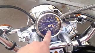 Yamaha Virago 535 introreview [upl. by Aivax]