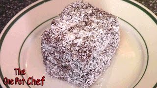 Easy Lamingtons Classic Aussie Cake Treat  One Pot Chef [upl. by Julietta]