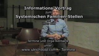 Systemisches Aufstellen  InfoVortrag [upl. by Thera544]