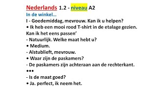 NEDERLANDS voor beginners  VLAAMS  Beginners DUTCH niveau A2  Easy dutch [upl. by Dorcea]