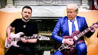 Trump vs Zelensky Guitar Battle Fan Made Video Edit [upl. by Niarda99]