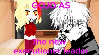 HAZBIN HOTEL REACTS TO GOJO AS THE NEW EXECUTIONER LEADER [upl. by Alial]