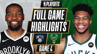 2 NETS at 3 BUCKS  FULL GAME HIGHLIGHTS  June 13 2021 [upl. by Aslin]