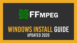 How To DownloadInstall FFMPEG on Windows 10  Full Guide [upl. by Elicia385]