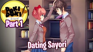 Sayori RoutePart 1DDLC Encore MOD [upl. by Maury]