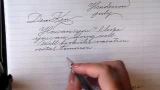 Tips for improving cursive writing [upl. by Neerod]