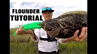 How to Catch Flounder  Flounder Fishing Tips for live bait and lures [upl. by Acinor33]