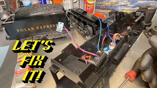 Lionel Polar Express Train Set Not Working The Most Common Fix [upl. by Rokach]