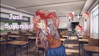 Fusing Sayori amp Monika To Make Sayonika Sayonika Begins A DDLC Mod [upl. by Yaya]