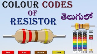 Resistor Color Code in TELUGU [upl. by Wyndham]