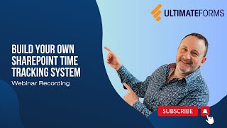 Webinar Build your own SharePoint Time Tracking System [upl. by Marashio]