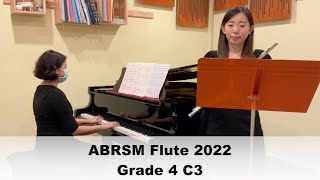 Fantaisie Valse  Grade 4 C3 ABRSM Flute Exam Pieces from 2022 [upl. by Westfall947]