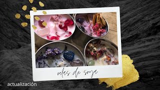 DIY velas de soya AROMÁTICAS completa Clase GRATUITA [upl. by Farhi270]