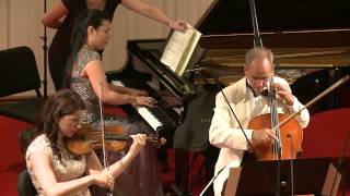 Schumann Piano Quartet in Eb Major Op 47 III Andante cantabile BCMF 2014 [upl. by Jadd456]