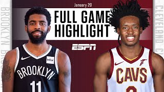 Brooklyn Nets vs Cleveland Cavaliers FULL GAME HIGHLIGHTS  NBA on ESPN [upl. by Nido]