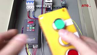 Multistage speed control of VFDmotor variable speed control [upl. by Shiekh]