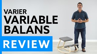 Varier Variable Balans Kneeling Chair Review [upl. by Nirret]