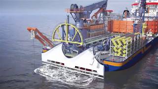 Cable laying vessel Nexus [upl. by Norvell]