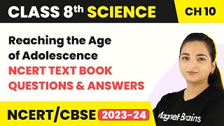 Class 8 Science Chapter 10  NCERT Text Book Questions and Answers  Reaching the Age of Adolescence [upl. by Econah]