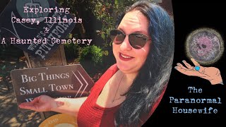 Exploring Casey Illinois and A Haunted Cemetery [upl. by Enovi561]