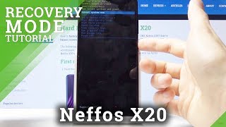 How to Activate Recovery Mode in Neffos X20 [upl. by Scheck]