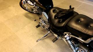 Yamaha Virago xv535 exhaust sound [upl. by Avalsorim]