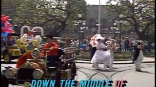 Disney Sing Along Songs  Disneyland Fun Part 1 of 3 [upl. by Coffey]