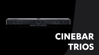 Teufel Wireless Bluetooth 51 Surround Soundbar Cinesystem Trios [upl. by Eeruhs]