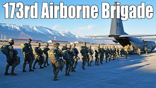 US Army Elite Paratroopers  173rd Airborne Brigade [upl. by Neeluj]