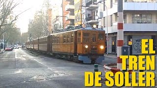 El Tren De Soller Mallorcas Vintage Electric Railway [upl. by Kynthia]