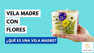 Como Hacer VELAS ARTESANALES 🌺🌿Técnica VELA MADRE [upl. by Ettenwahs]