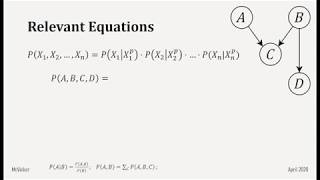 Bayesian Network  Exact Inference Example With Numbers FULL WalkThrough [upl. by Quackenbush]