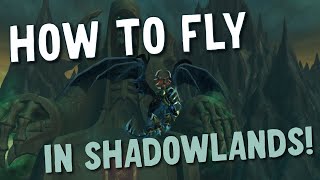 How to Unlock Flying and Korthia in Shadowlands Patch 91 [upl. by Atekal]