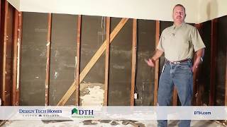 Flooded Home Repair Before Replacing Sheetrock DIY  DTH Restoration [upl. by Glenna]