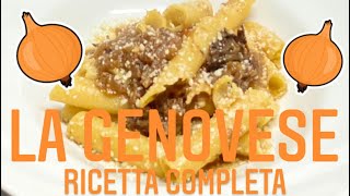 🧅La Genovese🧅 Ricetta completa [upl. by Obadias]