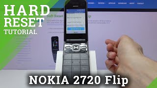 How to Factory Reset NOKIA 2720 Flip – Erase All Data amp Settings [upl. by Htebasil988]