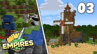 Empires SMP  Farm Expansion amp Reunited  Ep3 Minecraft 117 Survival Lets Play [upl. by Trudy]