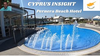 Pernera Beach Hotel Pernera Cyprus  A Tour Around [upl. by Annavas742]