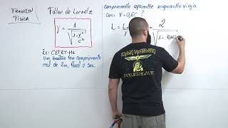 Física Moderna  Teoria da Relatividade  Prof Franklyn [upl. by Ayam]